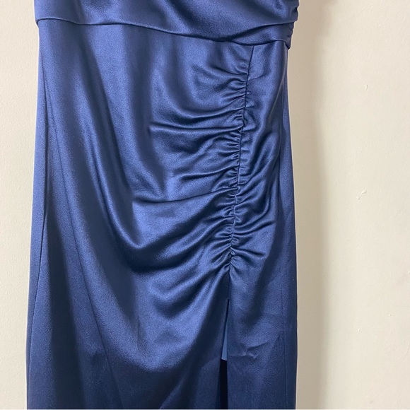 Alice + Olivia Navy Midi Dress - Picture 11 of 16